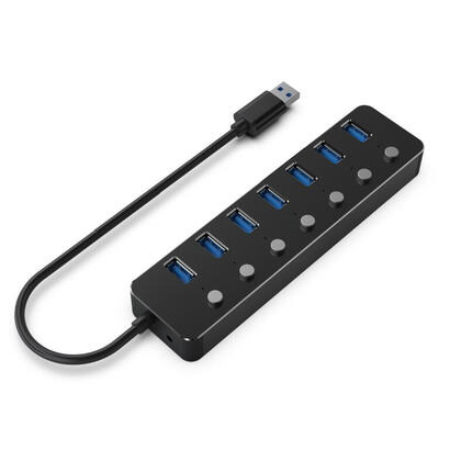 gembird-hub-7-puertos-usb-31-gen-1-with-switches-black-uhb-u3p7p-01