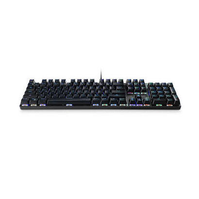 mediarange-mrgs101-uk-teclado-juego-usb-qwerty-ingles-internacional-negro-plata