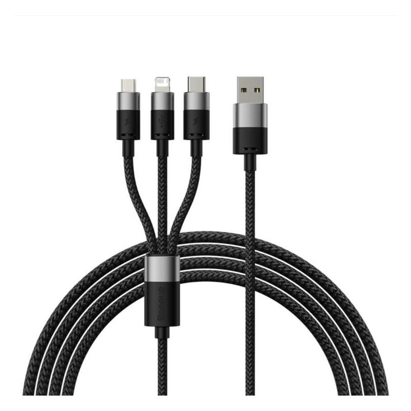 baseus-starspeed-series-negro-cable-usb-3-en-1-usb-cmicrolightning