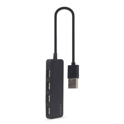 hub-gembird-uhb-u2p4-06-de-interfaz-usb-20-type-a-480-mbits-negro