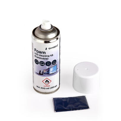 gembird-foam-lcd-cleaning-kit-flammable-400-ml