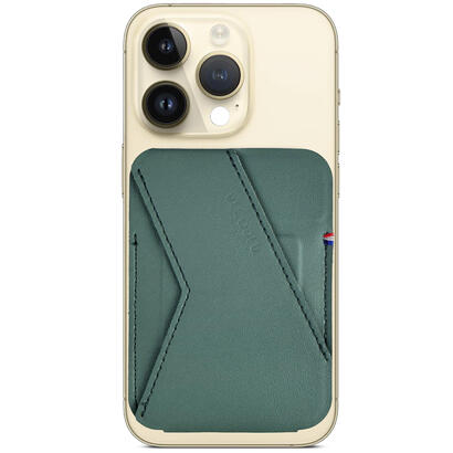 decoded-silicone-magsafe-card-stand-sleeve-sage-leaf