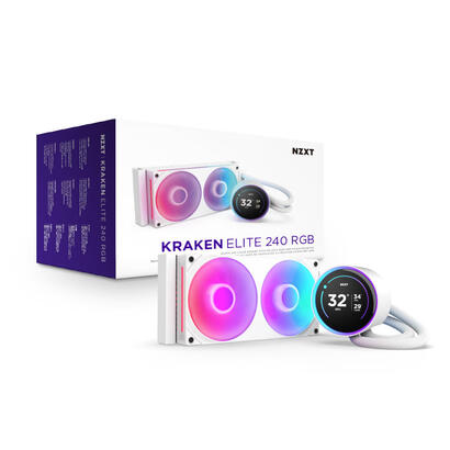 nzxt-kraken-elite-240-rgb-240-mm-refrigeracion-por-agua-blanco-rl-kr24e-w2