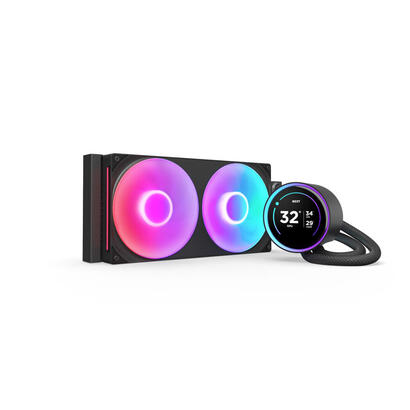 nzxt-kraken-elite-280-rgb-280-mm-refrigeracion-por-agua-negro-rl-kr28e-b2