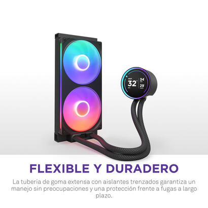 nzxt-kraken-elite-280-rgb-280-mm-refrigeracion-por-agua-negro-rl-kr28e-b2
