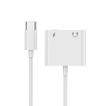 gembird-usb-tipo-c-plug-to-stereo-35mm-audio-adapter-cable-with-extra-power-socket-white