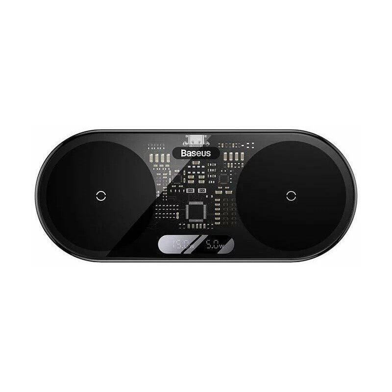 baseus-2in1-20w-digital-led-display-auriculares-auriculares-smartphone-negro-usb-cargador-inalambrico-interior baseus-2in1-20w-digital-led-display-auriculares-auriculares-smartphone-negro-usb-cargador-inalambrico-interior