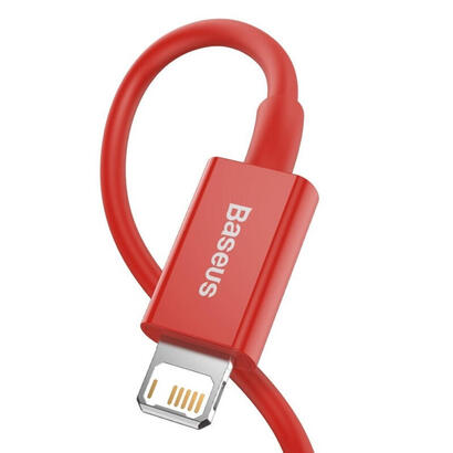 baseus-calys-a09-cable-de-conector-lightning-1-m-rojo