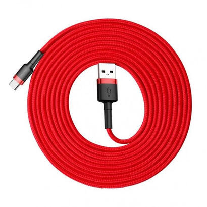 baseus-catklf-u09-cable-usb-3-m-usb-a-usb-c-negro-rojo
