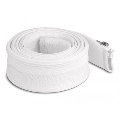 delock-geflechtschlauch-con-reissverschluss-2-m-x-50-mm-blanco