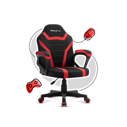 silla-gaming-para-ninos-hz-ranger-10-malla-roja