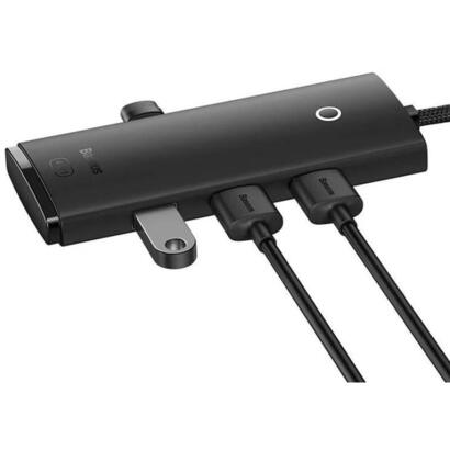 hub-4w1-baseus-lite-series-usb-do-4x-usb-30-25cm-czarny