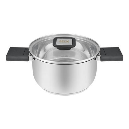 resto-kitchenware-anser-16-l-alrededor-negro-acero-inoxidable