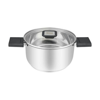resto-kitchenware-anser-25-l-alrededor-negro-acero-inoxidable