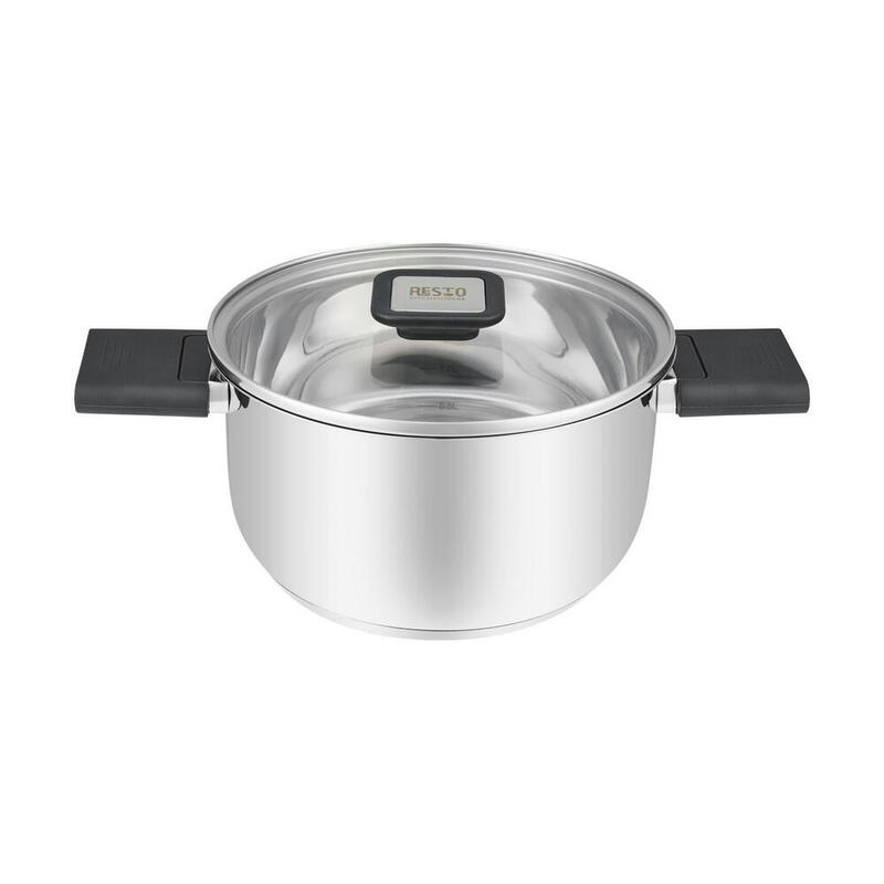 resto-kitchenware-anser-25-l-alrededor-negro-acero-inoxidable