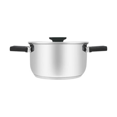 resto-kitchenware-anser-25-l-alrededor-negro-acero-inoxidable