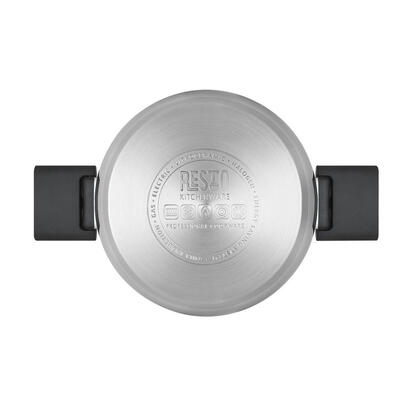 resto-kitchenware-anser-25-l-alrededor-negro-acero-inoxidable