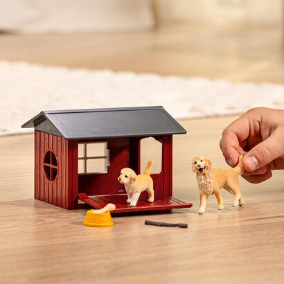 figura-schleich-farm-world-casa-para-perros-con-golden-retriever-42722