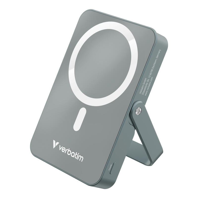 verbatim-power-bank-mit-standfuss-magwireless-10000ma-grau-32268 verbatim-power-bank-mit-standfuss-magwireless-10000ma-grau-32268