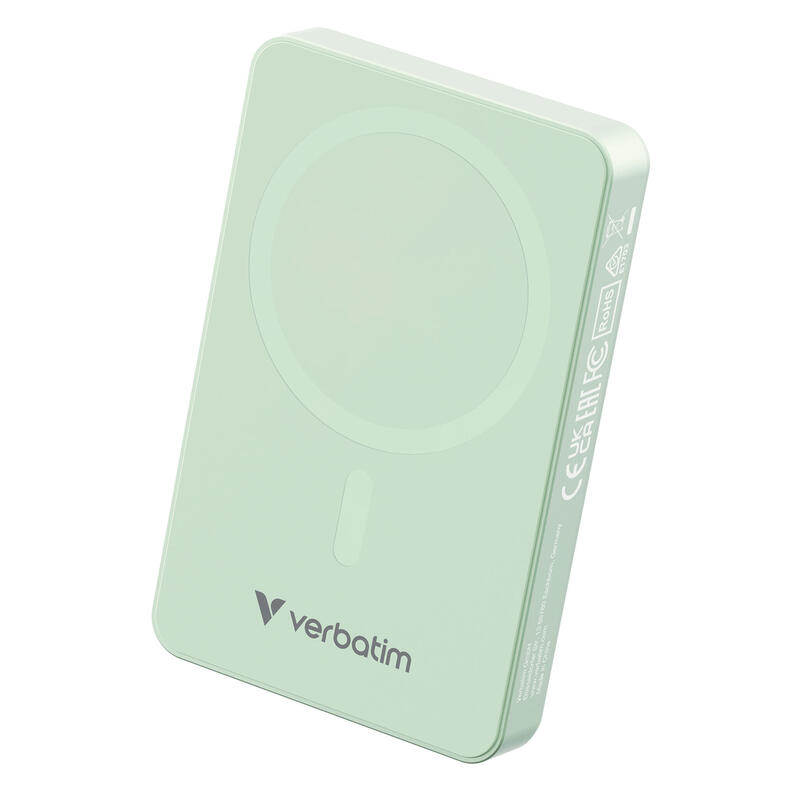 verbatim-essential-power-bank-magnwirel-10000mah-grun-32228 verbatim-essential-power-bank-magnwirel-10000mah-grun-32228