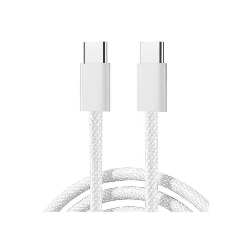 joyroom-cable-trenzado-ben-series-60w-usb-c-a-usb-c-1m-blanco