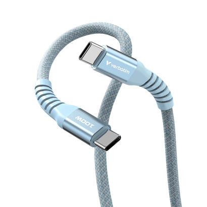 verbatim-31856-cable-usb-usb-20-12-m-usb-c-azul