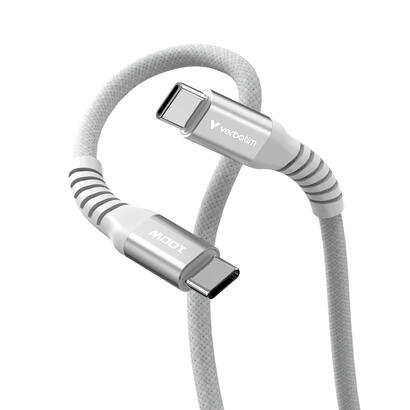 verbatim-synccharge-100w-120cm-usb-cusb-c-magnetic-grau-31854