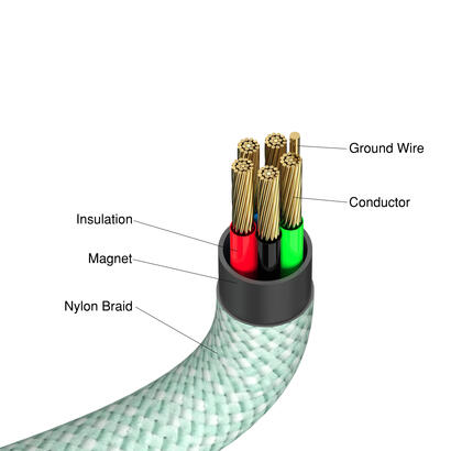 cable-verbatim-31864-usb-20-12-m-usb-c-verde
