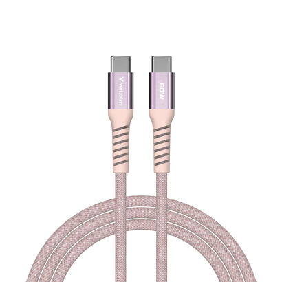 verbatim-31853-cable-usb-usb-20-12-m-usb-c-rosa