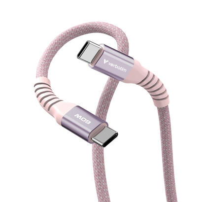 verbatim-synccharge-60w-120cm-usb-cusb-c-magnetic-pink-31853