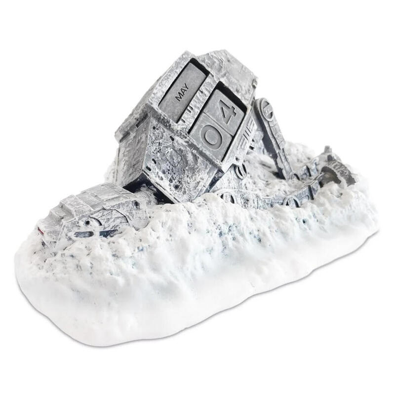 calendario-perpetuo-3d-at-at-derribado-star-wars
