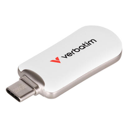 verbatim-plectra-white-256gb-usb-c-flash-drive-30230