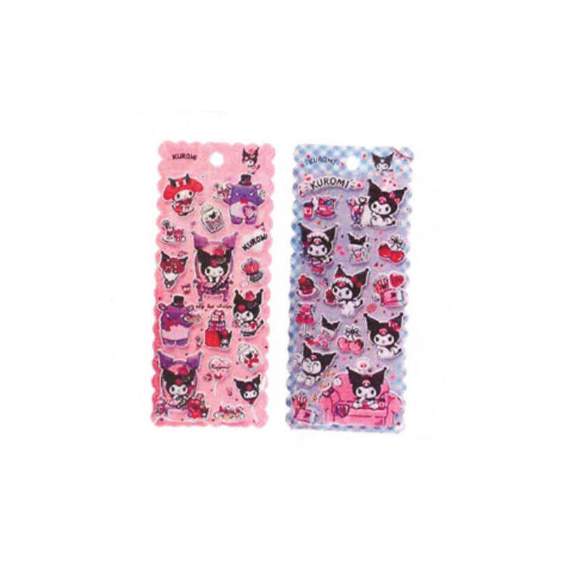 pack-de-20-unidades-pegatinas-relieve-kuromi-hello-kitty-surtido