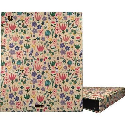 grafoplas-carpeta-anillas-mixtas-4x25-a4-kraft-y-carton-reciclado-uninature-holanda
