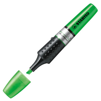 stabilo-marcador-fluorescente-luminator-verde-caja-5-ud