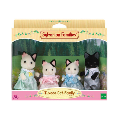 sylvanian-families-family-set-tuxedo-cat-family-4-year