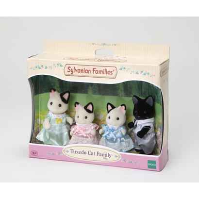 sylvanian-families-family-set-tuxedo-cat-family-4-year