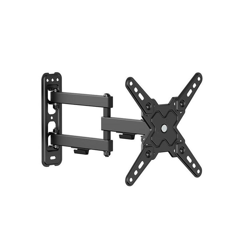 cromad-soporte-de-pared-con-brazo-articulado-para-tv-de-13-43-giratorio-inclinable-y-doble-extension-peso-max