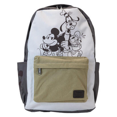 mochila-nylon-mickey-and-friends-disney-loungefly-44cm