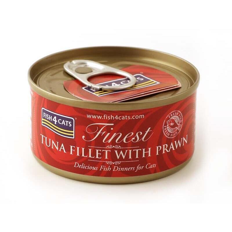 comida-humeda-para-gatos-fish4cats-tuna-fillet-with-prawn-70g