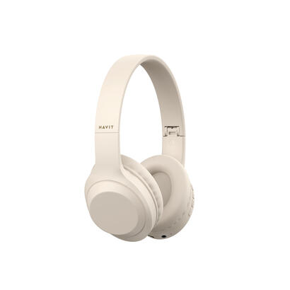 auriculares-inalambricos-subreauriculares-havit-h628bt-beige