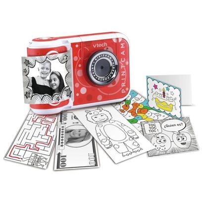 camara-vtech-kidizoom-print-cam-rojo-de-fotos-infantil-instantanea