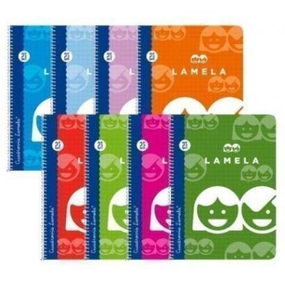 pack-de-10-unidades-lamela-cuaderno-espiral-40h-4-70gr-cuadrovia-3mm-cmargen-cubierta-basica-csurtidos