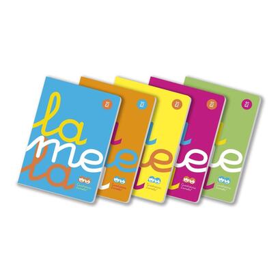 pack-de-5-unidades-lamela-libreta-grapada-50h-a4-90gr-cuadrovia-4mm-cubierta-pp-csurtidos-fluorescentes