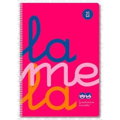pack-de-5-unidades-lamela-cuaderno-espiral-80h-folio-90gr-cuadrovia-5mm-cmargen-cubierta-pp-rosa-fluorescente