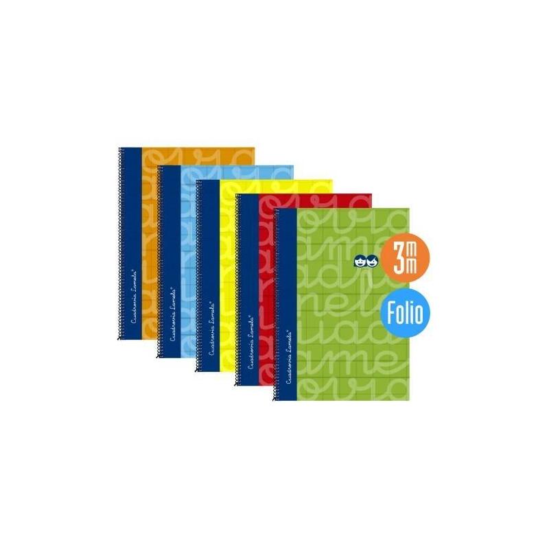 pack-de-5-unidades-lamela-cuaderno-espiral-80-h-folio-90gr-cuadrovia-3mm-cmargen-cubierta-extradura-csurtidos