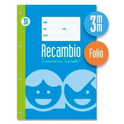 pack-de-5-unidades-lamela-recambio-100h-folio-70gr-cuadrovia-3mm-cmargen-4-taladros-offset-blanco