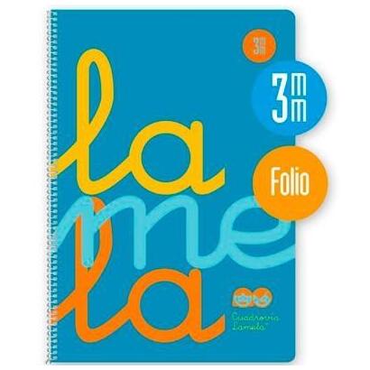 pack-de-5-unidades-lamela-cuaderno-espiral-80h-folio-90gr-cuadrovia-3mm-cmargen-cubierta-pp-azul-fluorescente