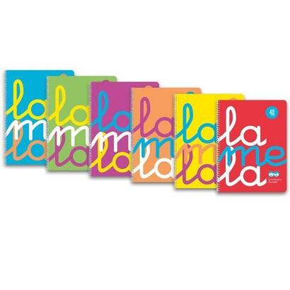 pack-de-6-unidades-lamela-cuaderno-espiral-80h-folio-90gr-cuadrovia-4mm-tapa-pp-csurtidos