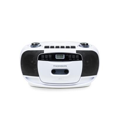 radio-cd-thomson-rk201cd-con-casete-blanco